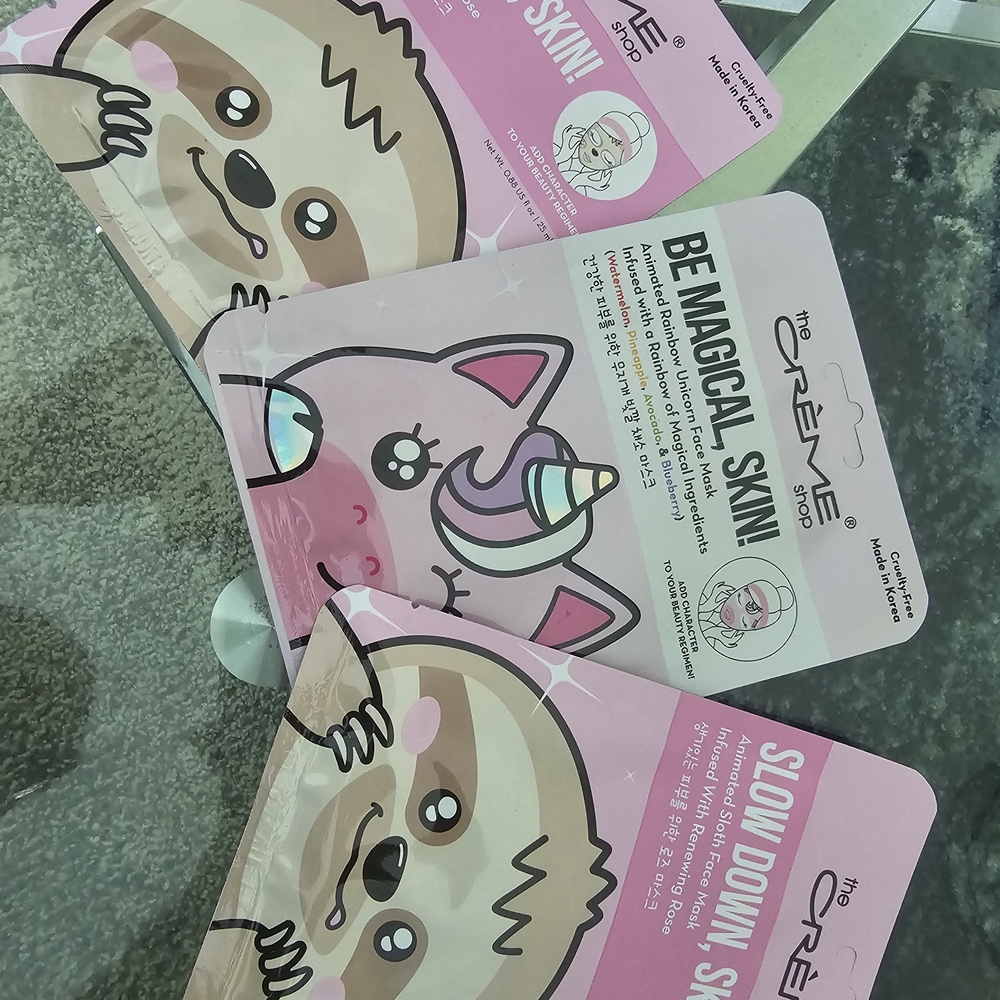 The Crème Shop Animal Face Masks (3pk)